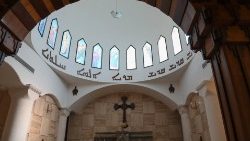 Kostel Mar Addai v Karamleši v severním Iráku