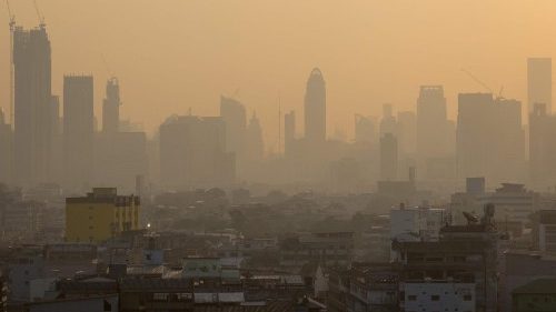 환경오염의 영향을 받은 대도시