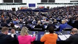 Abstimmung im Europa-Parlament in Straßburg an diesem Mittwoch