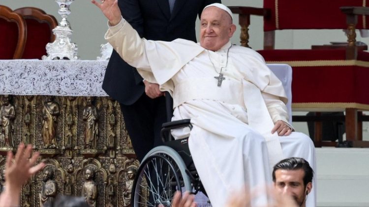 Papież Franciszek w Wenecji, 28 kwietnia 2024 r.