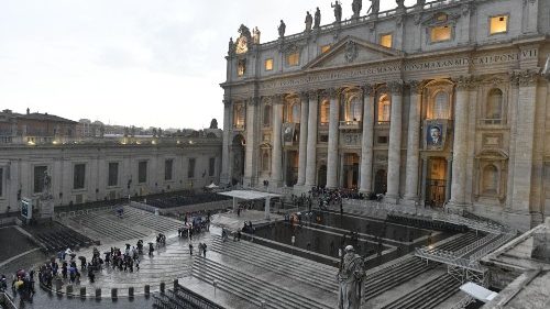 Uno scorcio della Basilica vaticana