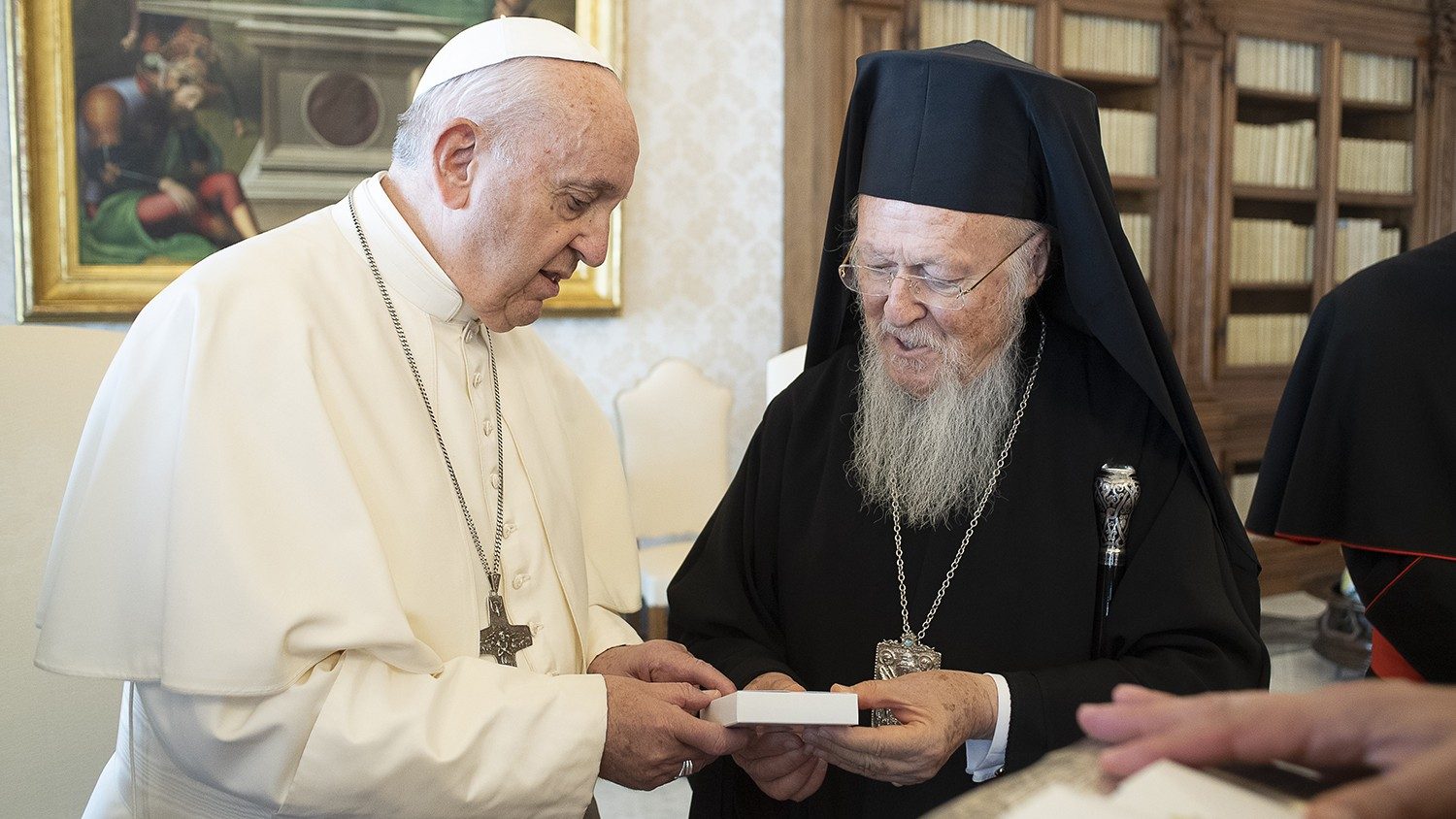 Incontro In Vaticano Tra Il Papa E Il Patriarca Bartolomeo Vatican News