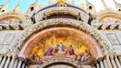 Bazilica San Marco, din Veneția - detaliu