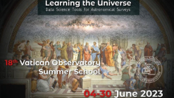 A Vatikáni Csillagvizsgáló nyári táborának plakátja