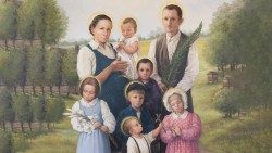 Il quadro della beatificazione della Famiglia Ulma