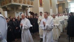 2024 balandžio 20 d. kunigų šventimai Vilniaus katedroje