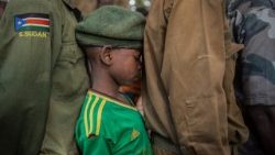 Frühere Kindersoldaten im Südsudan - Aufnahme von 2018