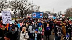 Zehntausende Lebensrechtler im Januar auf dem Marsch für das Leben in Washington - für sie ist die Entscheidung eine herbe Enttäuschung