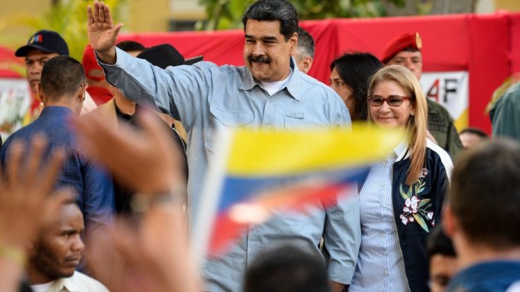 Tổng thống Nicolás Maduro của Venezuela trong chiến dịch bầu cử năm 2019