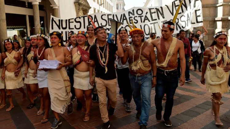 Protest mieszkańców Amazonii, Ekwador 2019 r.