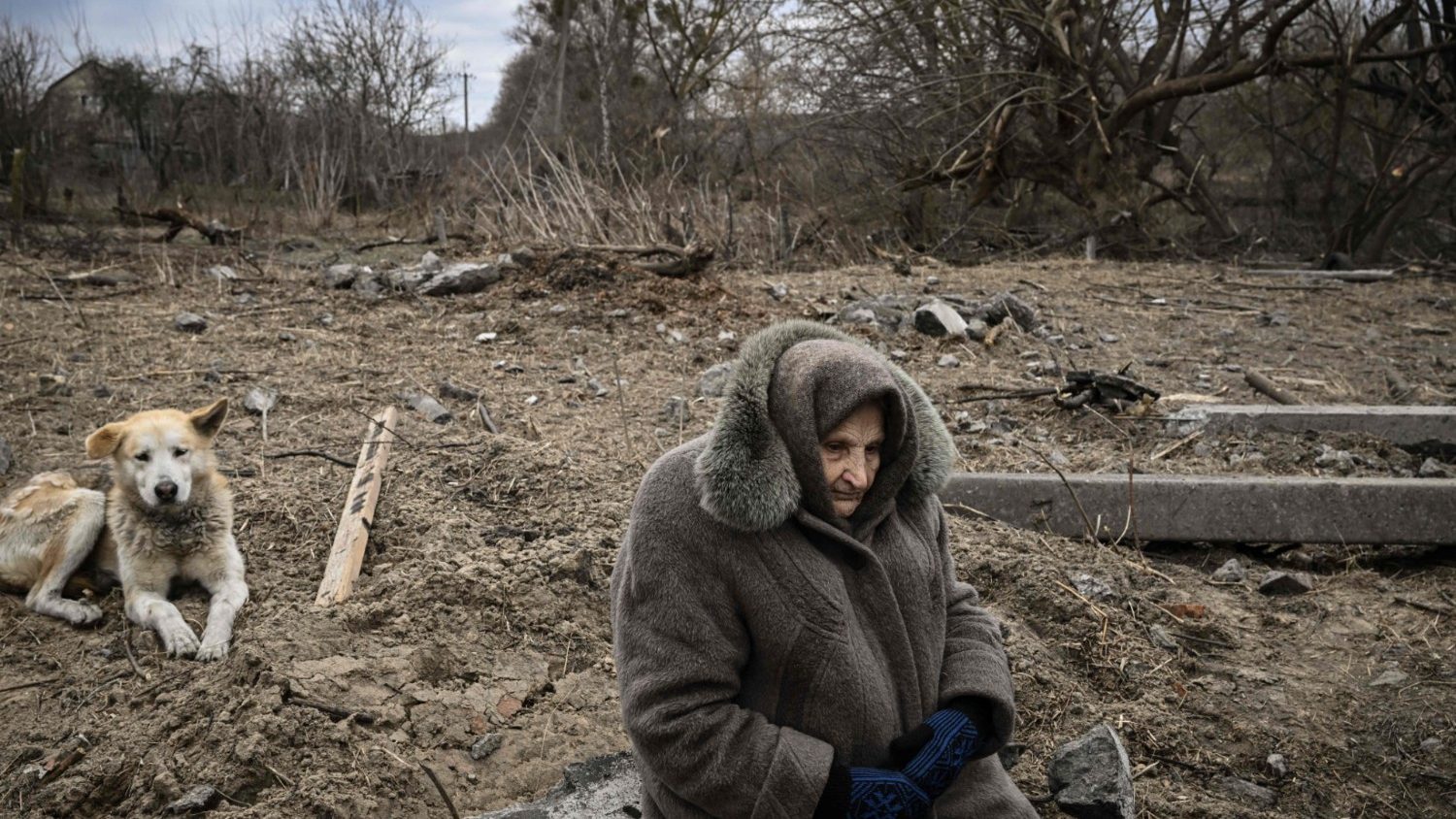 Украина война фото женщина в крови