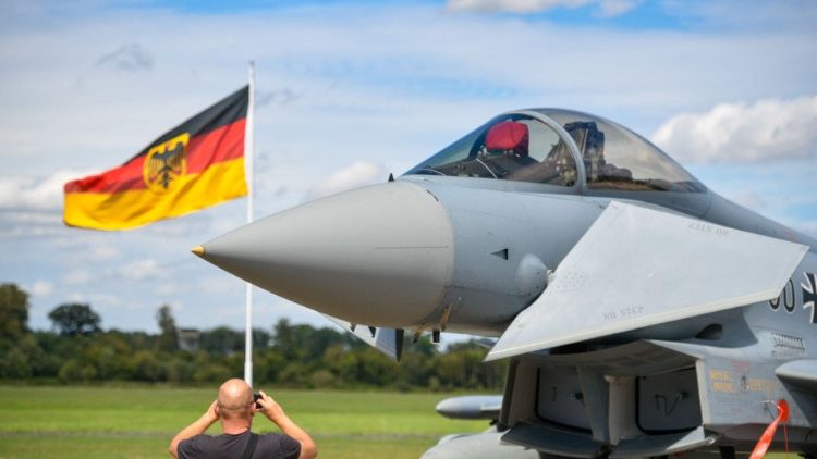 Ein deutscher Eurofighter 