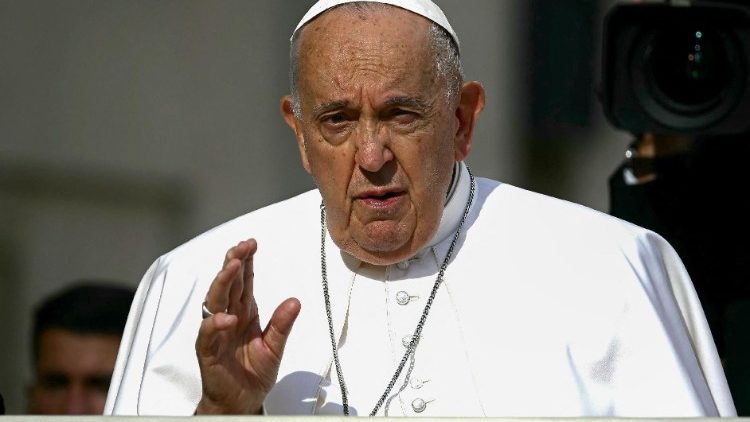 Papież Franciszek na audiencji generalnej, 22 maja 2024 r.