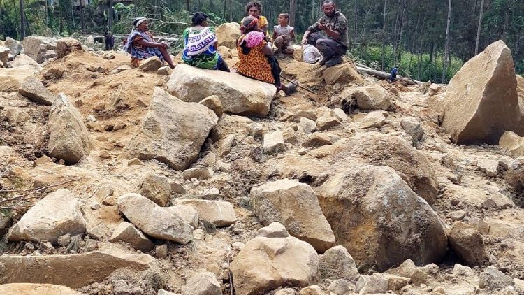 Deslizamiento de tierras en Papúa Nueva Guinea
