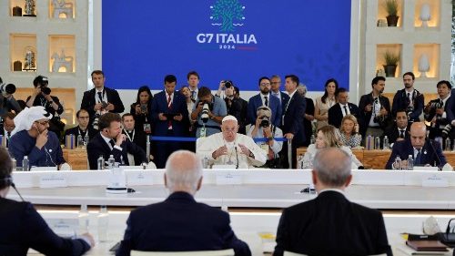 Wortlaut: Papst Franziskus über KI beim G7-Gipfel in Italien