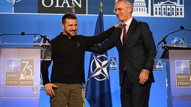 Il presidente Ucraino al vertice Nato