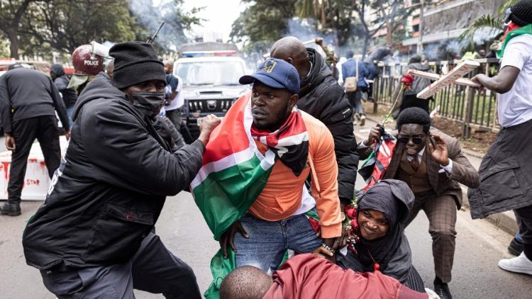 Political demonstrations in Kenya