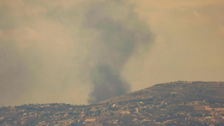 Rauch nach israelischem Bombardement im Südlibanon