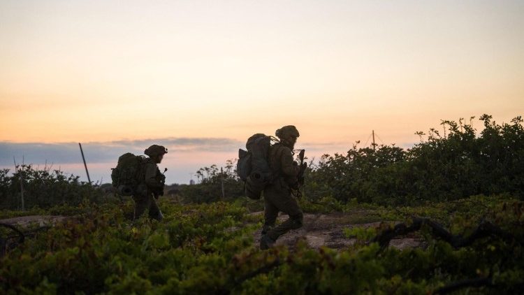 Soldati nella Striscia di Gaza