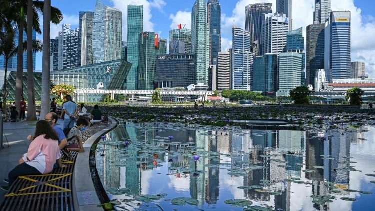 Lo skyline di Singapore (AFP or licensors)