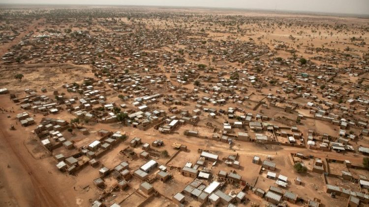 Le village de Barsalogho dans le centre-nord du Burkina Faso, théâtre le 24 août d'une attaque meurtrière. 