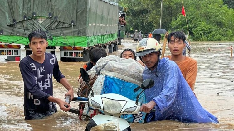 Vietnam: Tropensturm "Yagi" hat eine Spur der Zerstörung hinterlassen