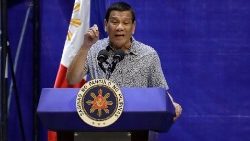 Teilt gerne aus: der philippinische Präsident Rodrigo Duterte