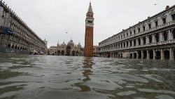 Flut in Venedig