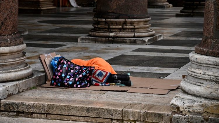 Ilustračná snímka (bezdomovci v Ríme)
