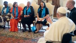 Franziskus 2022 bei einem Treffen mit dem Weltverband katholischer Frauenverbände