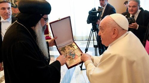 Pape: catholiques et orthodoxes pour la paix et la communion