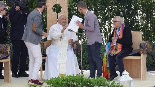 Ein Israeli und ein Palästinenser appellieren an G7: Hört dem Papst zu 