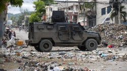 Situação nas ruas da capital Porto Príncipe