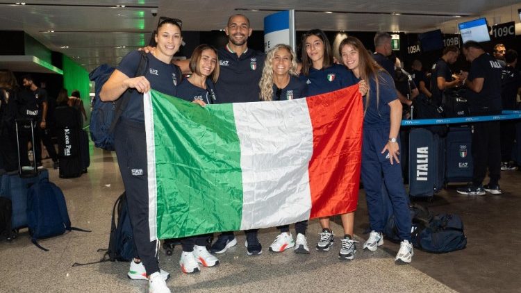 Gli azzurri della pallanuoto a Parigi 2024