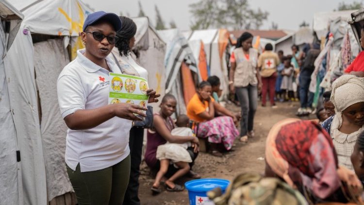 Mpox prevention at internally displaced persons camps in Goma