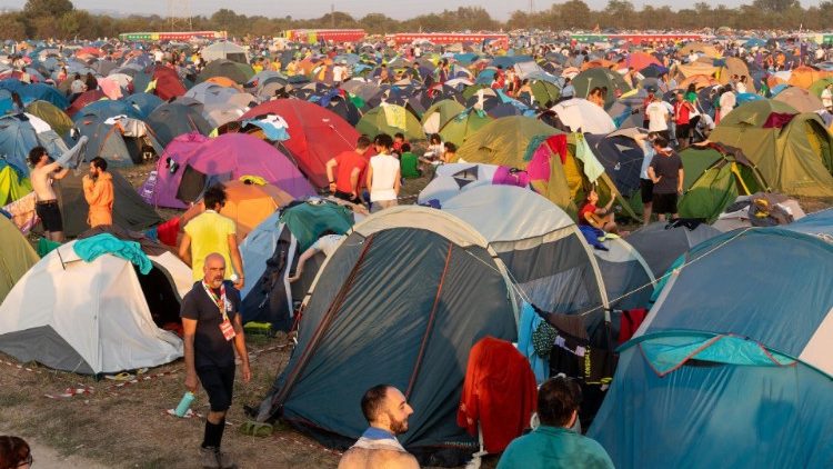 Un momento del raduno dei capi scout italiani