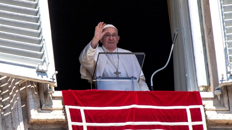 Pope Francis' Angelus prayer in Vatican