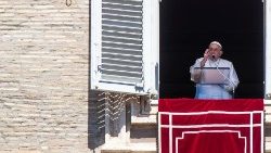 Pope Francis' Angelus prayer in Vatican