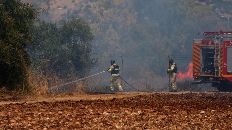 Las FDI dicen que los proyectiles disparados desde el Líbano fueron interceptados sobre la Alta Galilea