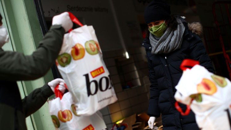 Caritas-Österreich verteilt Lebensmittel (Archivbild, 2020)