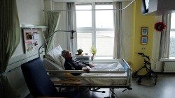 Homme souffrant de la maladie d'Alzheimer aux Pays-Bas, le 10 octobre 2022. 