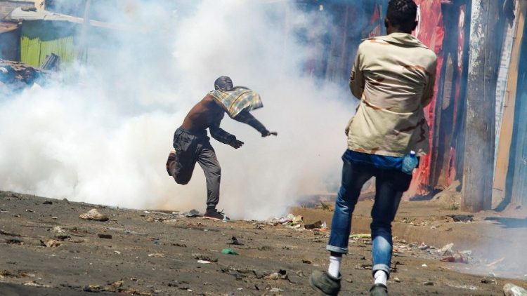 Protesty w Nairobi