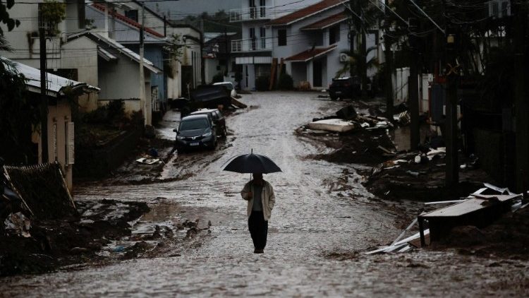 巴西遭遇强暴风雨灾害