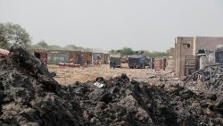 Nach der Explosion des Waffenlagers in N'Djamena
