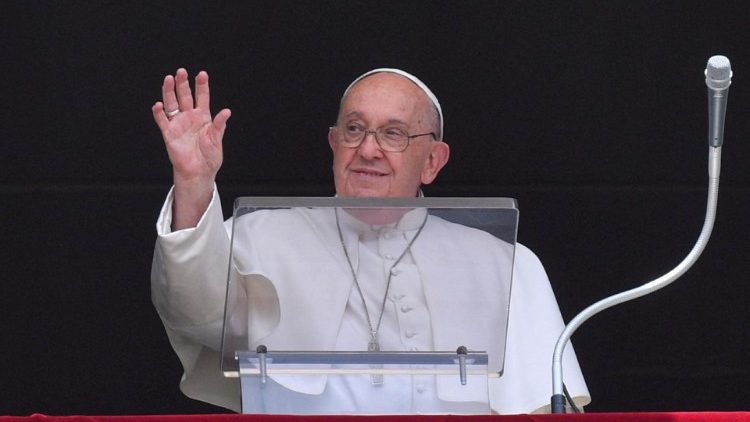 Papst Franziskus beim Angelus am 30.6.2024 