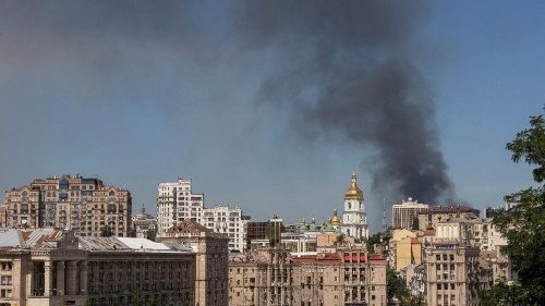 Kyiv nach dem russischen Raketenangriff 