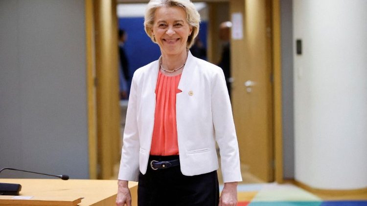 Il presidente uscente della Commissione europea Ursula von der Leyen 