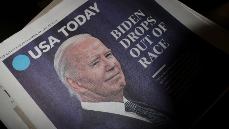 Los periódicos estadounidenses destacan la retirada de Biden