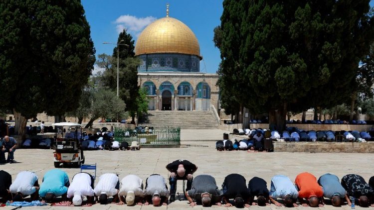 Auf dem Tempelberg in Jerusalem