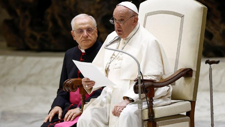 Pope Francis holds weekly general audience, in Paul VI hall